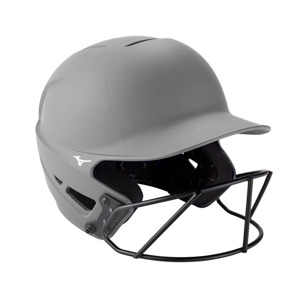 Mizuno F6 Fastpitch Softball Batting Női Sisak Szürke QZK234168